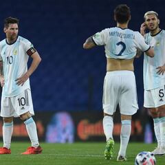 La Albiceleste, contra la altura