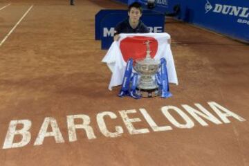 Kei Nishikori reedita el título en 2015, tras ganar a Pablo Andújar.