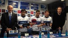 Universidad Católica presentó a tres de sus nuevos refuerzos