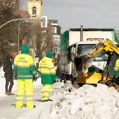Madrid estudia pedir la declaración de zona catastrófica de la capital por Filomena