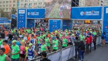 Marat&oacute;n de Santiago en su versi&oacute;n 2015. 