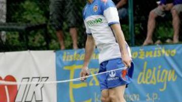 <b>OTRA PALIZA DE TRABAJO. </b>En la sesión de ayer se pudo ver a los valencianistas sufrir de nuevo la dureza de los entrenamientos de pretemporada. Hoy será cuando vuelvan a saltar al campo para medirse a un modesto conjunto de la Liga eslovena.