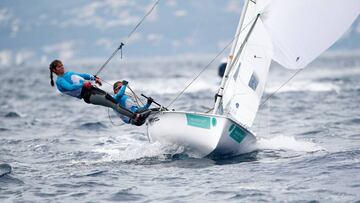  Silvia Mas y Patricia Cantero han empezado con fuerza en el 470 femenino del Trofeo Princesa Sofia Iberostar.