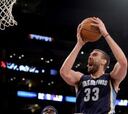 Marc Gasol (23) gobierna en el 8º triunfo seguido de Memphis