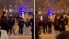 Insultos contra el Real Madrid en la previa del Camp Nou: los cánticos al unísono