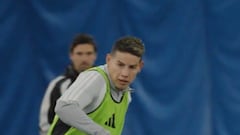 Minnesota y el primer entrenamiento de James