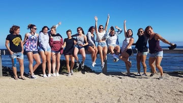 Las Leonas de seven llevan desde el viernes pasado en San Francisco, donde han aprovechado para relajarse en la bah&iacute;a o visitando el Golden Gate antes de entrar en la vor&aacute;gine del Mundial.