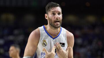 Rudy Fernández, durante el partido ante el Valencia Basket de la Liga Endesa.
