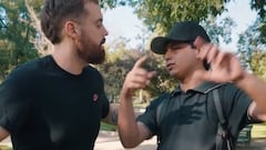 Ibai Llanos llega a Chile y esto es lo primero que hace: la escena es épica y ya supera las 7 millones de reproducciones