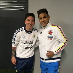 El día que Messi fue al vestuario a dejarle la camiseta a Teo