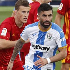 Michael Santos, seria duda en el Leganés para visitar ‘su Molinón’