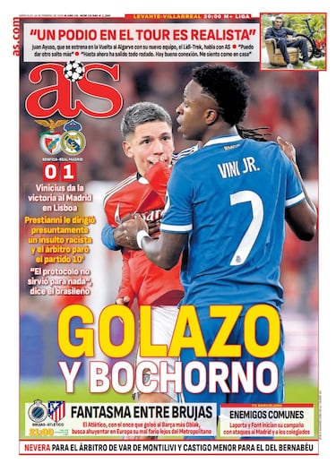 Las portadas de AS de febrero