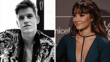 Im&aacute;genes del actor Miguel Bernardeau y de la cantante y triunfita Aitana Oca&ntilde;a.