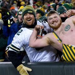 Las mejores fotografías de Packers-Giants de comodines