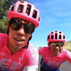 Rigoberto Urán: "Gracias a mi parcero Sergio Higuita"