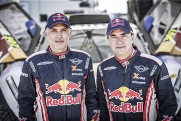 Lucas Cruz y Carlos Sainz.