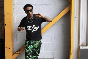 Wizkid launches new Nigeria inspired shirt