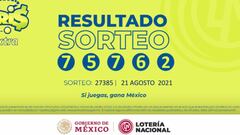 Resultados Lotería Tris Extra hoy: ganadores y números premiados | 22 de agosto