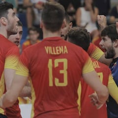 La Selección española pierde en el quinto set ante Bielorrusia