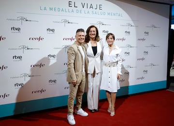 La alfombra roja del estreno del documental de El Viaje