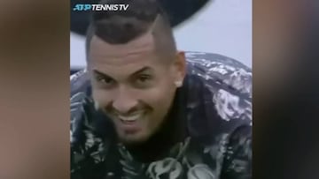 Hacía mucho que no se hablaba de Kyrgios y no podía ser: vean la última