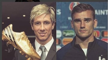 Torres nombra a Griezmann "su sucesor" en la Bota de Oro