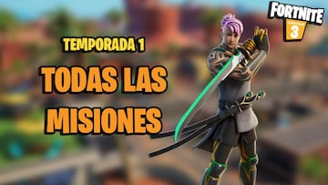 Todas las misiones de Fortnite Cap&iacute;tulo 3 - Temporada 1 y c&oacute;mo completarlas