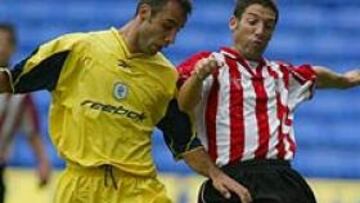 <b>BUEN PARTIDO. </b>Un momento del Bolton Wanderers- Athletic. </B/>
