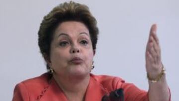 La Presidenta de Brasil Dilma Rousseff