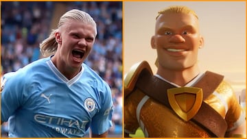 The Manchester City star will be the first real person to appear in the game and will do so as the Barbarian King in a temporary, soccer-inspired event.