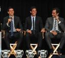 Nadal, Ferrero y Moyá, en el homenaje a los números uno