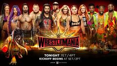 WWE WrestleMania 35: horario, TV, cartelera y c&oacute;mo ver