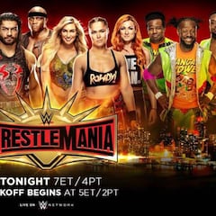 WWE WrestleMania 35: horario, TV, cartelera y cómo ver
