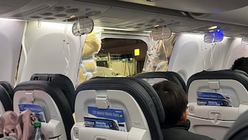 Explota la ventana de un Boeing 737 Max 9 en pleno vuelo tras un “problema de presurización”