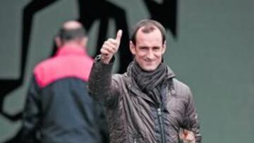 <b>SIN COMPLEJOS. </b>Pese a la dificultad objetiva de la empresa, Etxeberria es optimista de cara a la cita del sábado.