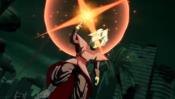 Primer gameplay de Zamasu Fusionado en Dragon Ball FighterZ