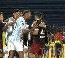 Escándalo en el River-Racing: un escupitajo desató esta pelea
