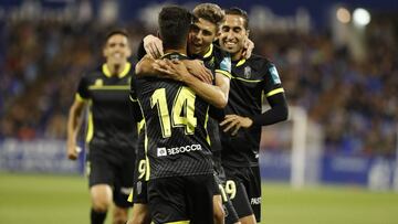 El Granada asalta La Romareda y se coloca líder