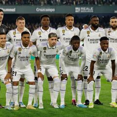 Aprobados y suspensos del Real Madrid en el 0-0 ante el Betis