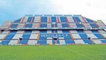 <b>OTRO TRÁMITE. </b>El estadio José Rico Pérez será propiedad de los accionistas del Hércules oficialmente en un poco más de un mes.