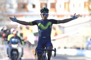 Nairo, líder de la Tirreno Adriático y de la montaña