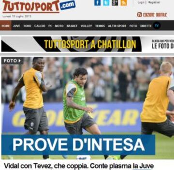 Portadas de la prensa extranjera