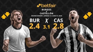 Burgos CF vs. CD Castellón: horario, dónde ver, pronósticos y clasificación