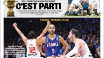 La prensa gala se rinde a Pau: "Gasol hace llorar a los Bleus"