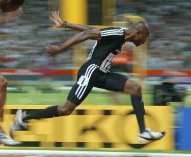 Kim Collins, cuanto más 'viejo' más rápido