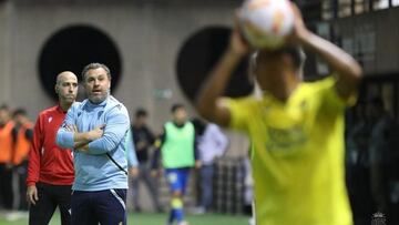 Sergio González, durante el partido de Copa del Rey ante el Real Unión Club de Irún.