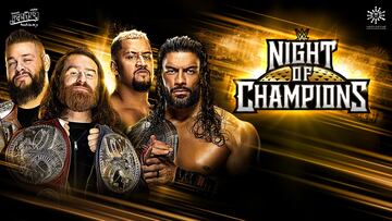 Esta es la imagen promocional de Night of Champions.