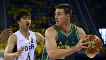 Aron Baynes y Australia se reivindican ante Corea del Sur