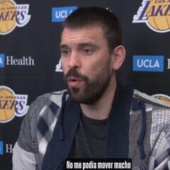 Marc Gasol on his covid-19 journey