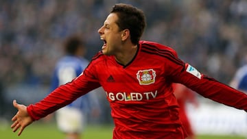 Chicharito, en el equipo del año del Bayer Leverkusen